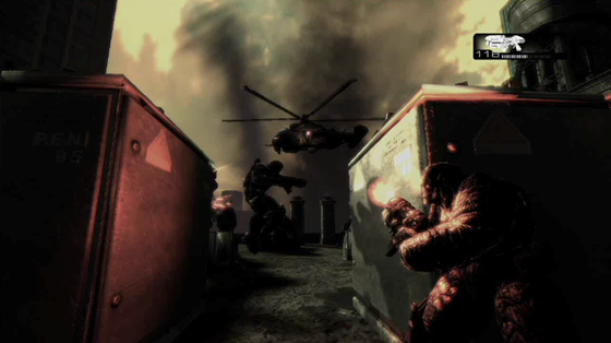 Black Knight: Firing from Cover